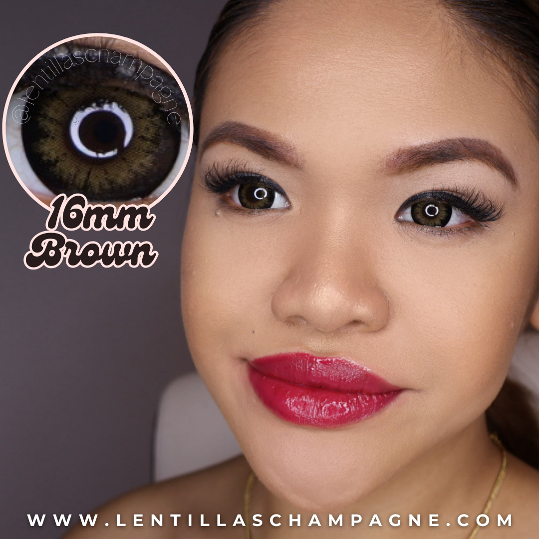 Mini Scelera 16mm Brown