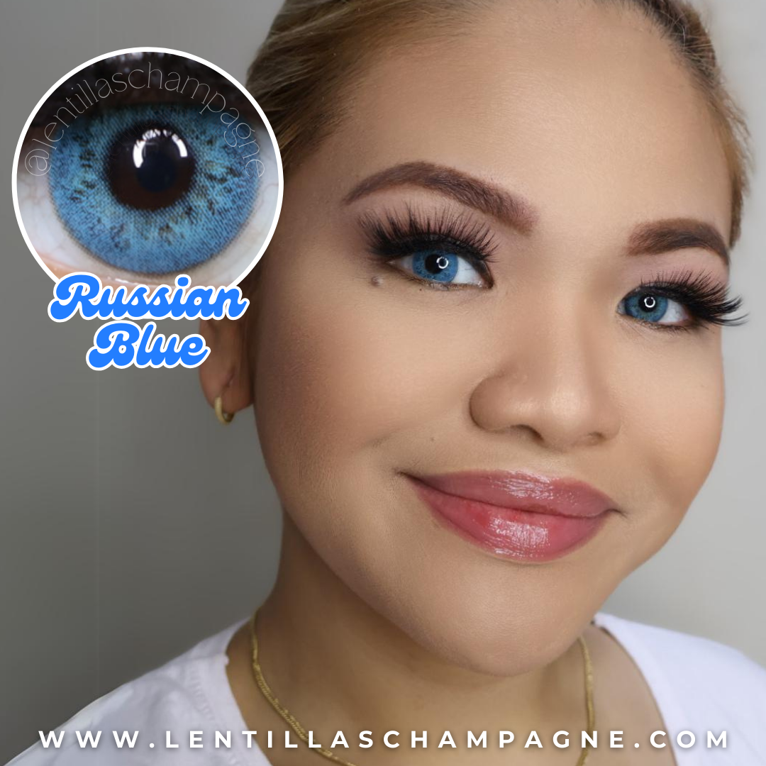 Lentillas azul online claro