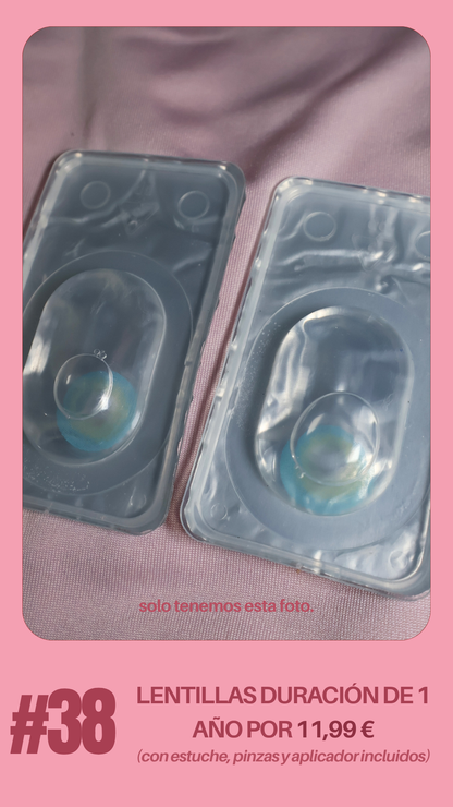 1 PAR DE LENTILLAS POR TAN SOLO 11.99 EUROS
