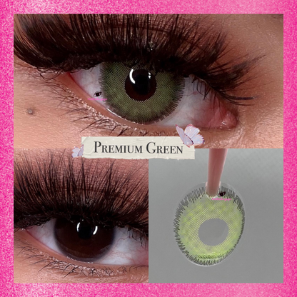 PREMIUM GREEN - LENTILLAS CHAMPAGNE