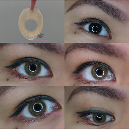 CAT EYE BROWN