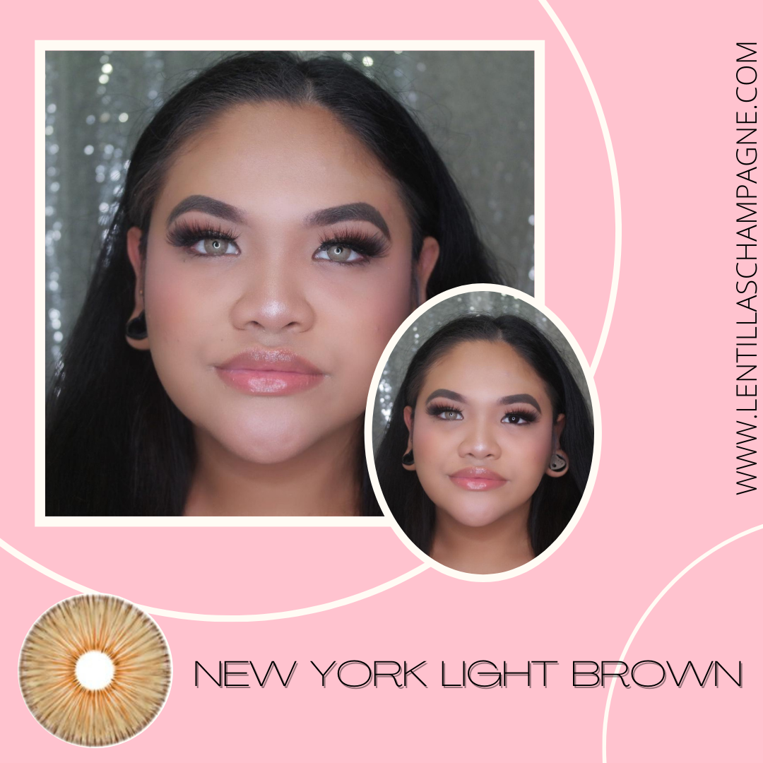 NEW YORK LIGHT BROWN / PUPILA PEQUEÑA