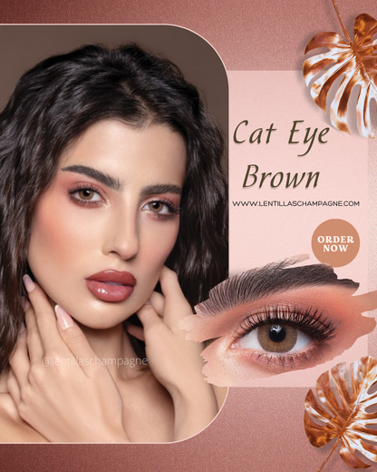 CAT EYE BROWN