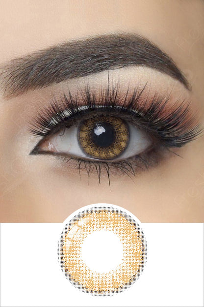 GLASSBALL BROWN - LENTILLAS CHAMPAGNE