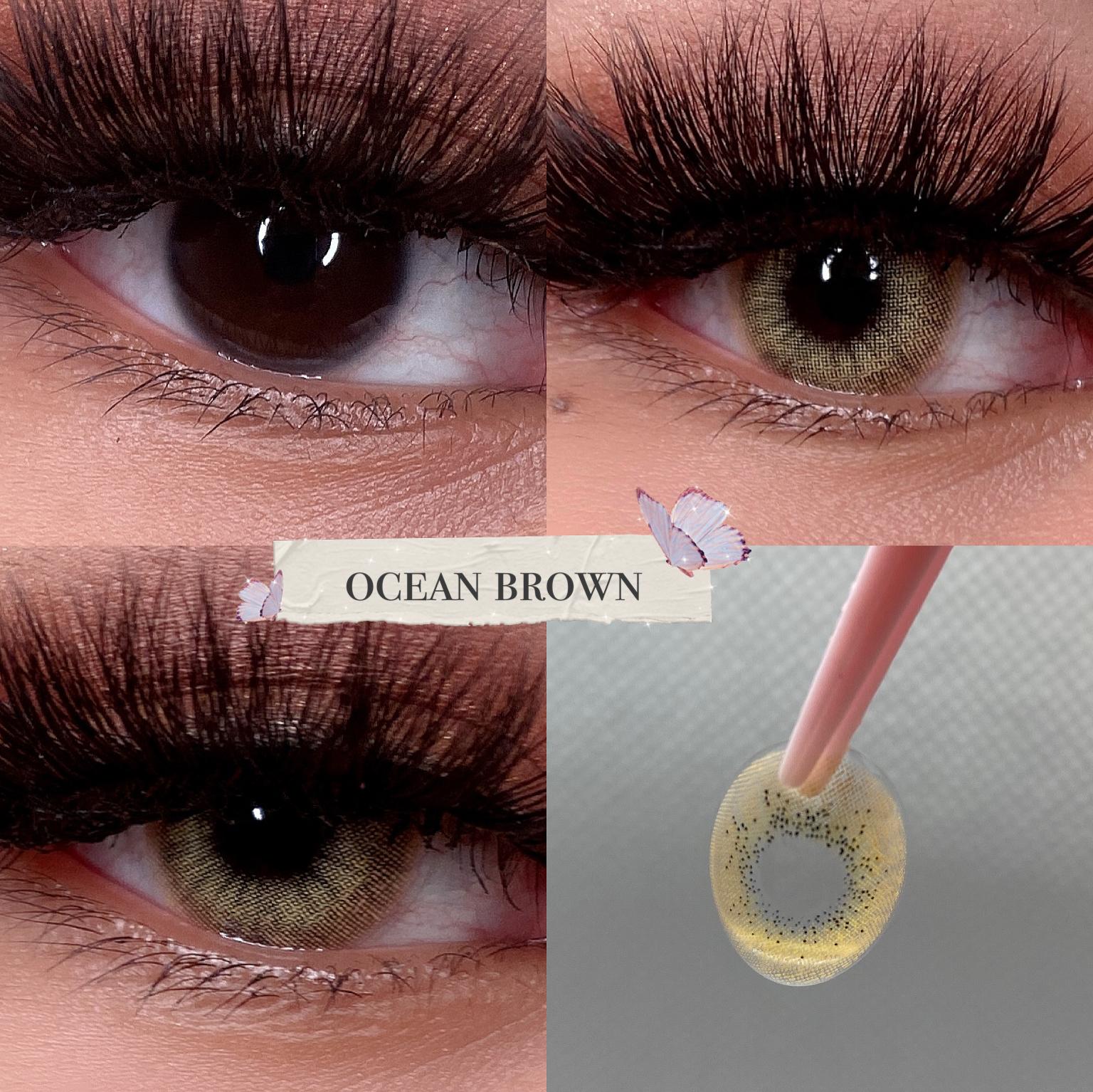 OCEAN BROWN - LENTILLAS CHAMPAGNE