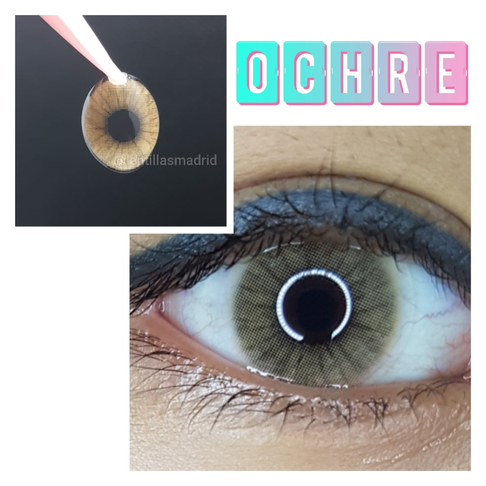 HIDROCOR OCHRE - LENTILLAS CHAMPAGNE